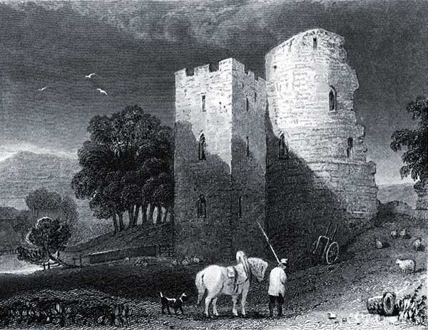 Crickhowell Castle - Brecknockshire